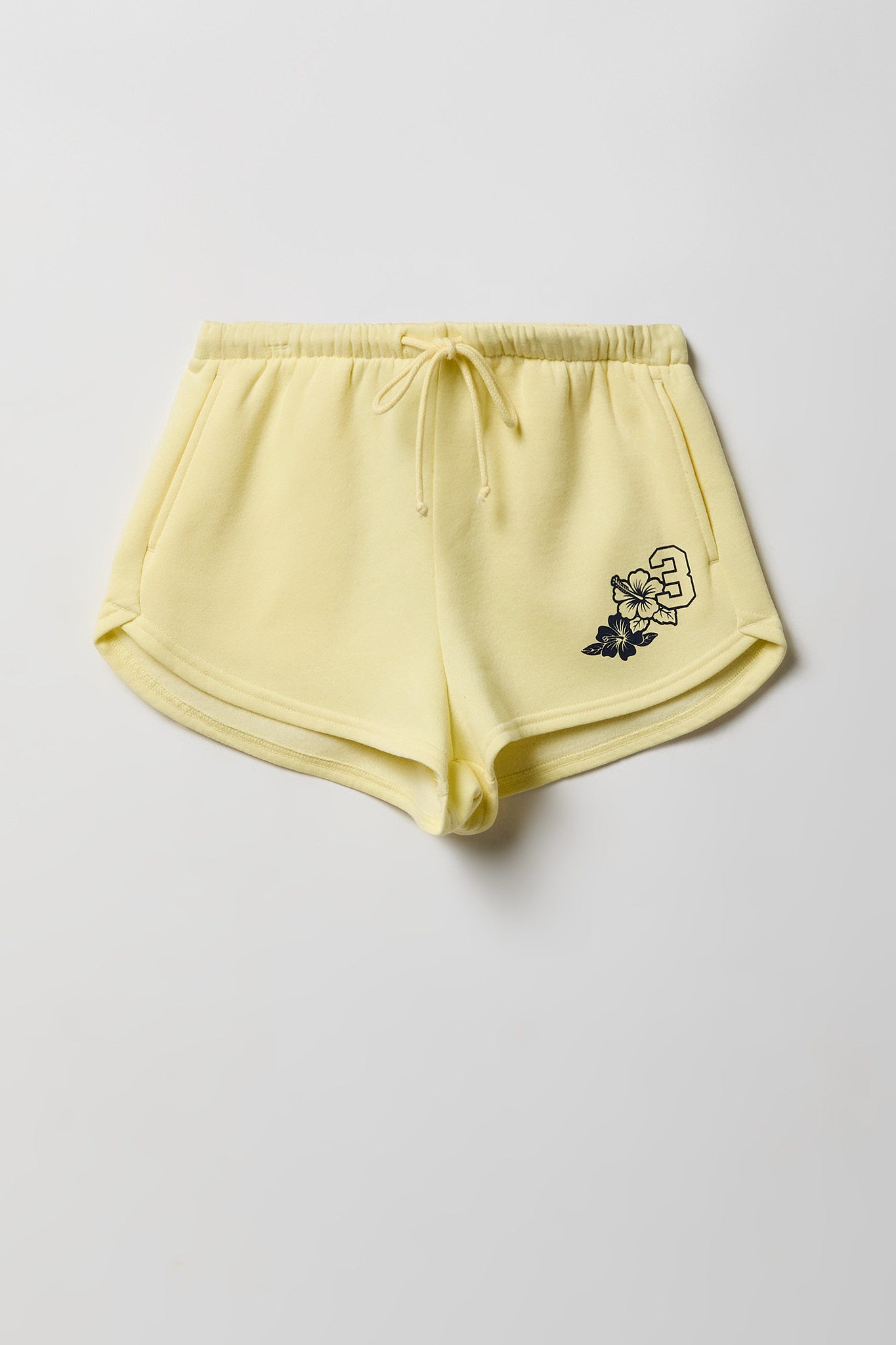 Graphic Fleece Dolphin Short