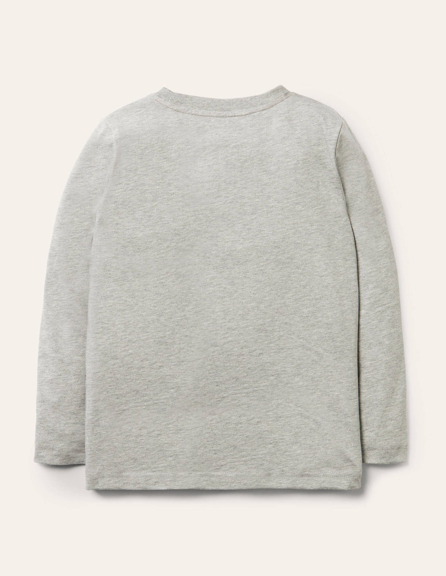 Animal Scene T-shirt-Grey Marl Farm