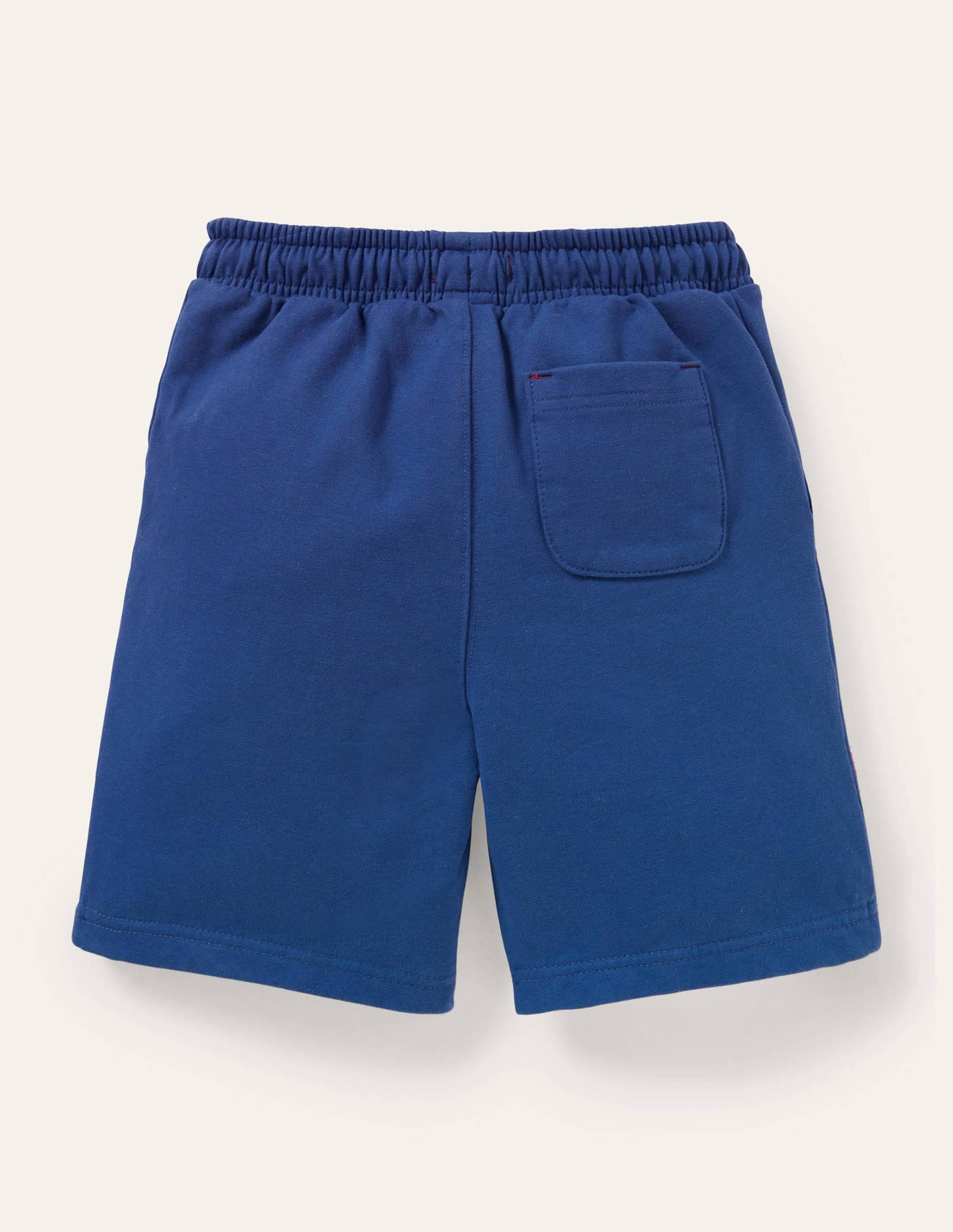 Appliqué Sweatshorts-Starboard Blue Octopus