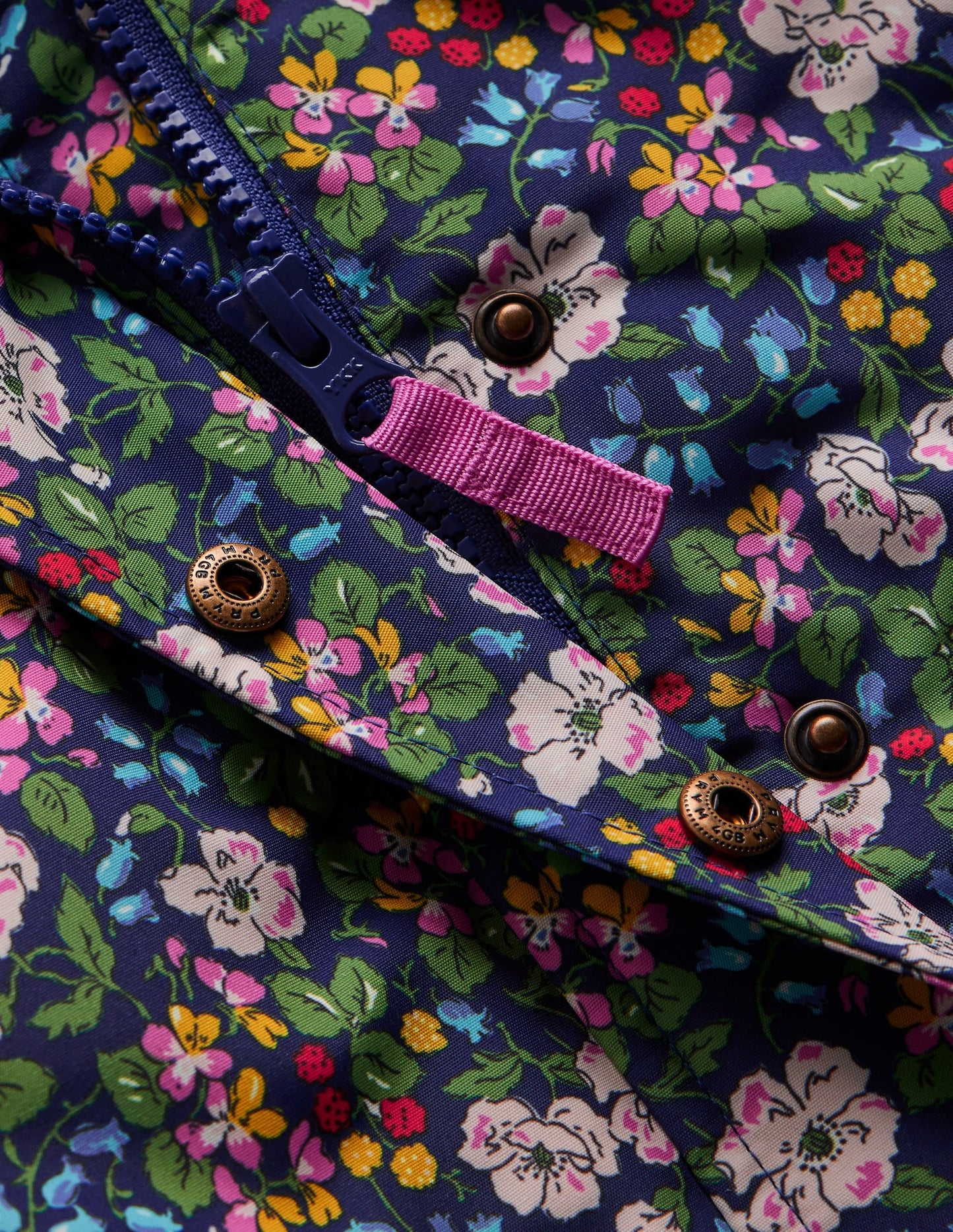3-in-1 Shower Resistant Coat-Twilight Berry Floral