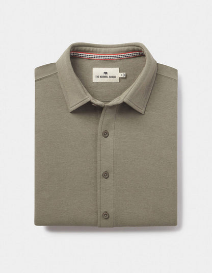 Puremeso Acid Wash Button Up Shirt