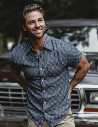 Freshwater Short Sleeve Button Up Shirt