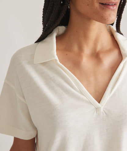Vintage Slub Polo Tee